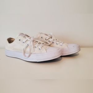 CoNVERSE all star shoes off white size M 4.5/W 6.5